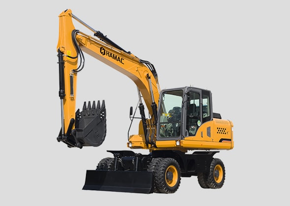 Excavatrice à roues