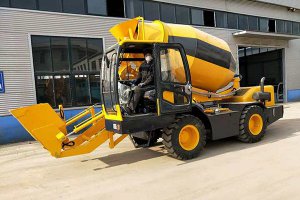 HMC450 Bétonnière à chargement automatique en Russie