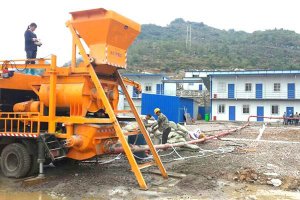 Pompe à béton MHBT25-L1 aux Philippines
