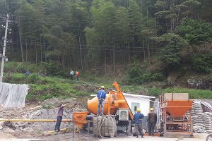 Pompe à béton de 15m3 en Jamaïque